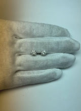 Prong Set Sparkling 1.50 Carats Real Natural Earth Mined Diamonds Studs Earrings 14K White Gold
