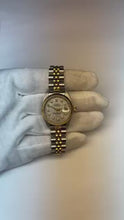 Rolex Lady Datejust 26 mm Silver Jubilee Diamond Dial Two Tone Watch