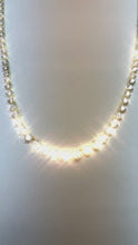 White Gold 14K F Vvs1 Round Cut 18 Carats Natural Earth Mined Diamonds Lady Necklace