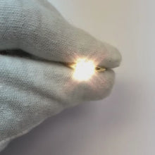 1 Carat Natural Earth Mined Diamond Solitaire Ring 4 Prong Set Yellow Gold 14K