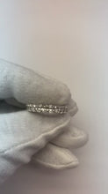 Real Oval Natural Earth Mined Diamond Eternity Band Gold 14K Ladies Jewellery 4 Ct.