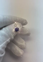 3 Ct Cushion Sri Lanka Blue Sapphire And Halo Natural Earth Mined Diamond Ring
