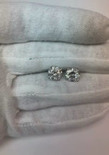 4.50 Ct Brilliant Cut Natural Earth Mined Diamonds Lady Studs Earrings White Gold 14K