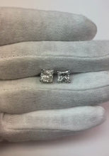 Princess Cut 3.50 Ct Natural Earth Mined Diamonds Women Studs Earring White Gold 14K