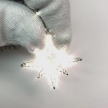 Halo Real Natural Earth Mined Diamond Pendant Star Style Round & Cushion Old Miner 3 Carats