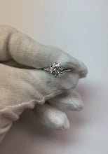 Classic Solitaire Round Natural Earth Mined Diamond Engagement Ring 2 Carats White Gold