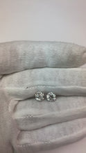 White Gold Diamonds Studs Earrings