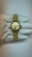 Rolex Datejust President style 26 mm Champagne Dial Yellow Gold Ladies Watch