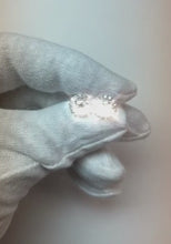 Halo Natural Earth Mined Diamond Stud Earrings 2.32 Carats