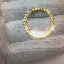 1 Carat 26 Mm Real Natural Earth Mined Diamond Bezel To Fit Rolex Datejust Or Date Or President Watch