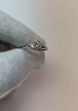 1 Carat Natural Earth Mined Diamond Engagement Ring 14K White Gold 6 Prong Set Solitaire