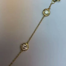 5.5 Ct Yards Natural Earth Mined Diamond Yard Necklace Pendant