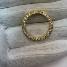 1 Carat 26 Mm Real Natural Earth Mined Diamond Bezel To Fit Rolex Datejust Or Date Or President Watch