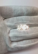 4.40 Carats Natural Earth Mined Diamonds Stud Earrings Women Gold White 14K