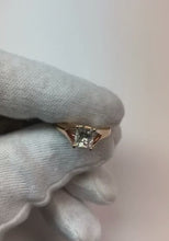 Rose Gold 14K 1 Carat Princess Cut Natural Earth Mined Diamond Engagement Ring Split Shank