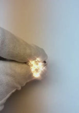 Marquise And Round Cut 3.25 Ct Natural Earth Mined Diamond Wedding Ring White Gold 14K