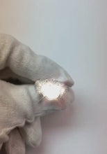 Big Round Natural Earth Mined Diamond Men's Ring With Accents 5.50 Carats White Gold 14K