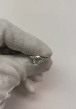 Womens Hidden Halo Engagement Ring Oval, Marquise, Round Cut Real Natural Earth Mined Diamond