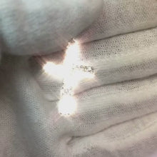 2 Ct Round Natural Earth Mined Diamond Ladies Cross Pendant Jewellery