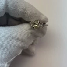 3.50 Carats Oval Natural Earth Mined Diamond Anniversary Ring 3 Stone Style White Gold 14K