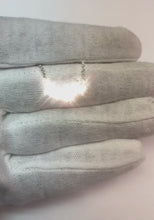 1.5 Ct Prong Set Princess Natural Earth Mined Diamond Three Stone Necklace Pendant