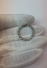 Eternity Wedding Band 5.10 Carats Round Genuine Natural Earth Mined Diamonds White Gold 14K