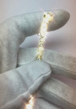 Ladies Round Brilliant Cut Natural Earth Mined Diamond Tennis Bracelet 6 Carats