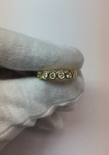 1.60 Carats Round Bezel Set Natural Earth Mined Diamond Eternity Band New