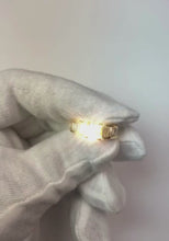 1.50 Ct Princess & Baguette Natural Earth Mined Diamond Engagement Ring Yellow Gold