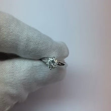 Natural Earth Mined Diamond Solitaire 1.01 Ct. Jewellery Engagement Ring