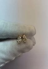 1 Carat Marquise Cut Natural Earth Mined Diamond Stud Earring White Gold 14K Lady Jewellery