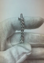 12.80 Carat Natural Earth Mined Diamond Tennis Bracelet White Gold 14K Jewellery