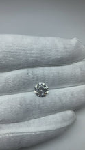 4 Ct Big Round Old Mine Cut Natural Earth Mined Diamond Wedding Ring White Gold 14K