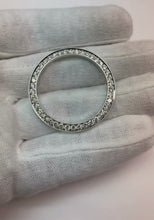 Men's 2 Ct. 36 Mm Custom Natural Earth Mined Diamond Bezel To Fit Rolex Datejust & All Watch Models