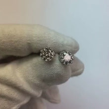 Round Brilliant Cut 2.50 Ct Natural Earth Mined Diamonds Women Studs Earring White Gold