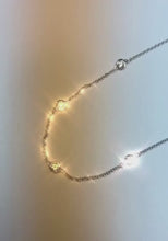 Round Natural Earth Mined Diamond 7 Pointer 14 Section 18 Necklace 1.25 Carat WG 14K