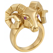 Shimmering Purple Amethyst Gemstone Ring 0.10 ct – angle view