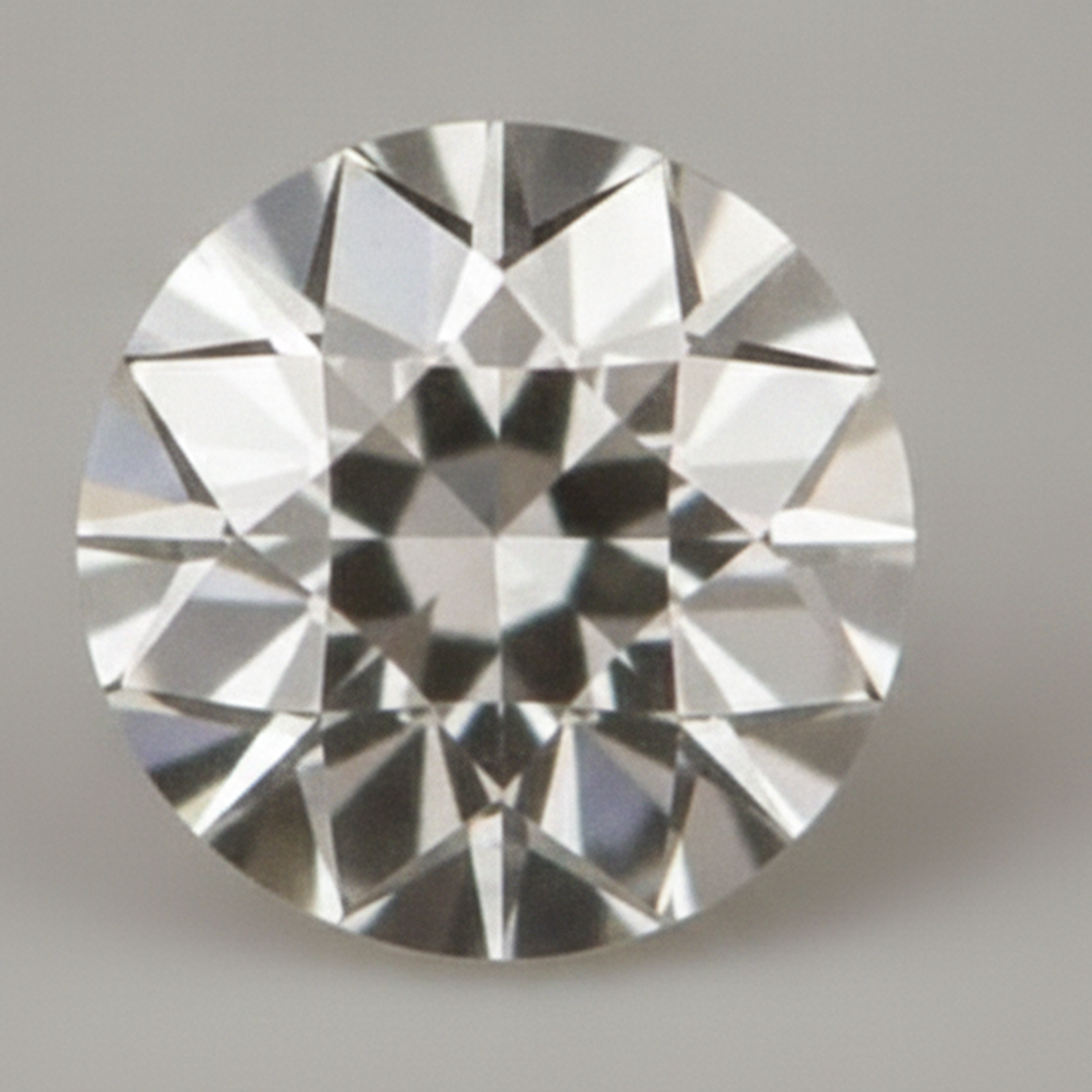 Real Earth Mined Round Natural Loose Diamond G VS1 Old European Cut 7 Carat