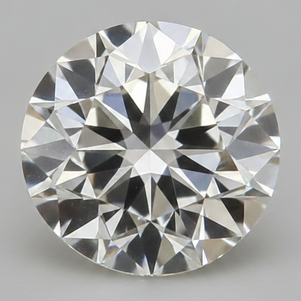 Real F VS1 Natural Loose Diamond Antique Old European Round Cut 3 Carat