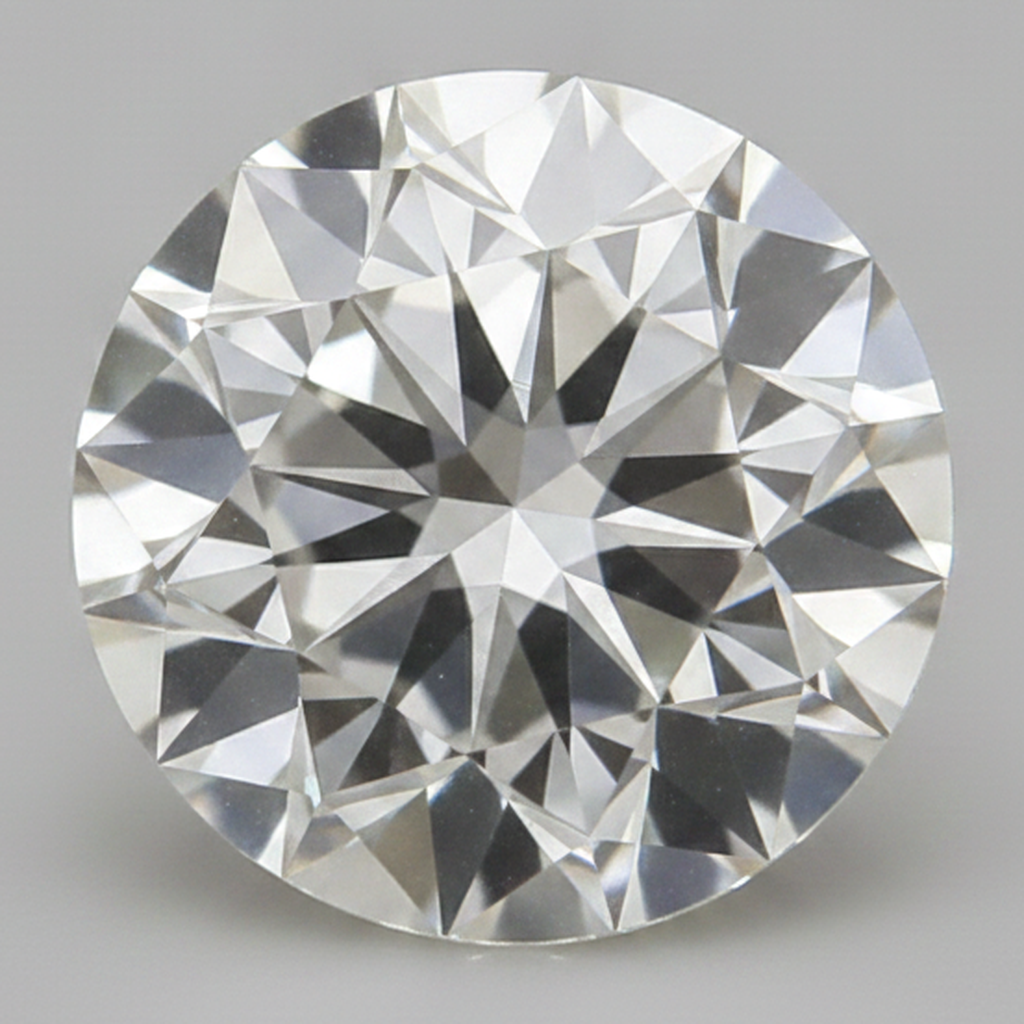Real F VS1 Natural Loose Diamond Antique Old European Round Cut 3 Carat