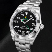 Rolex Air-King 116900 40mm Bloodhound Black Dial Stainless Steel Watch