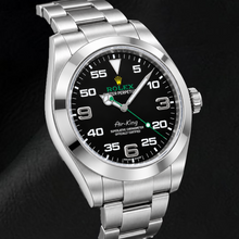 Rolex Air-King 116900 40mm Bloodhound Black Dial Stainless Steel Watch