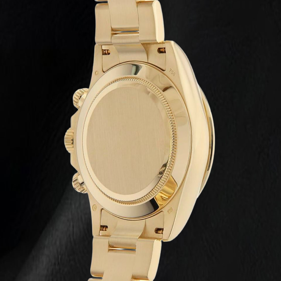 Rolex Cosmograph Daytona 116508 40mm Black Mother Of Pearl Dial Yellow Gold Watch