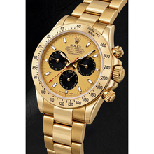 Rolex Cosmograph Daytona 116528 40mm Champagne Luminous Dial Yellow Gold Watch