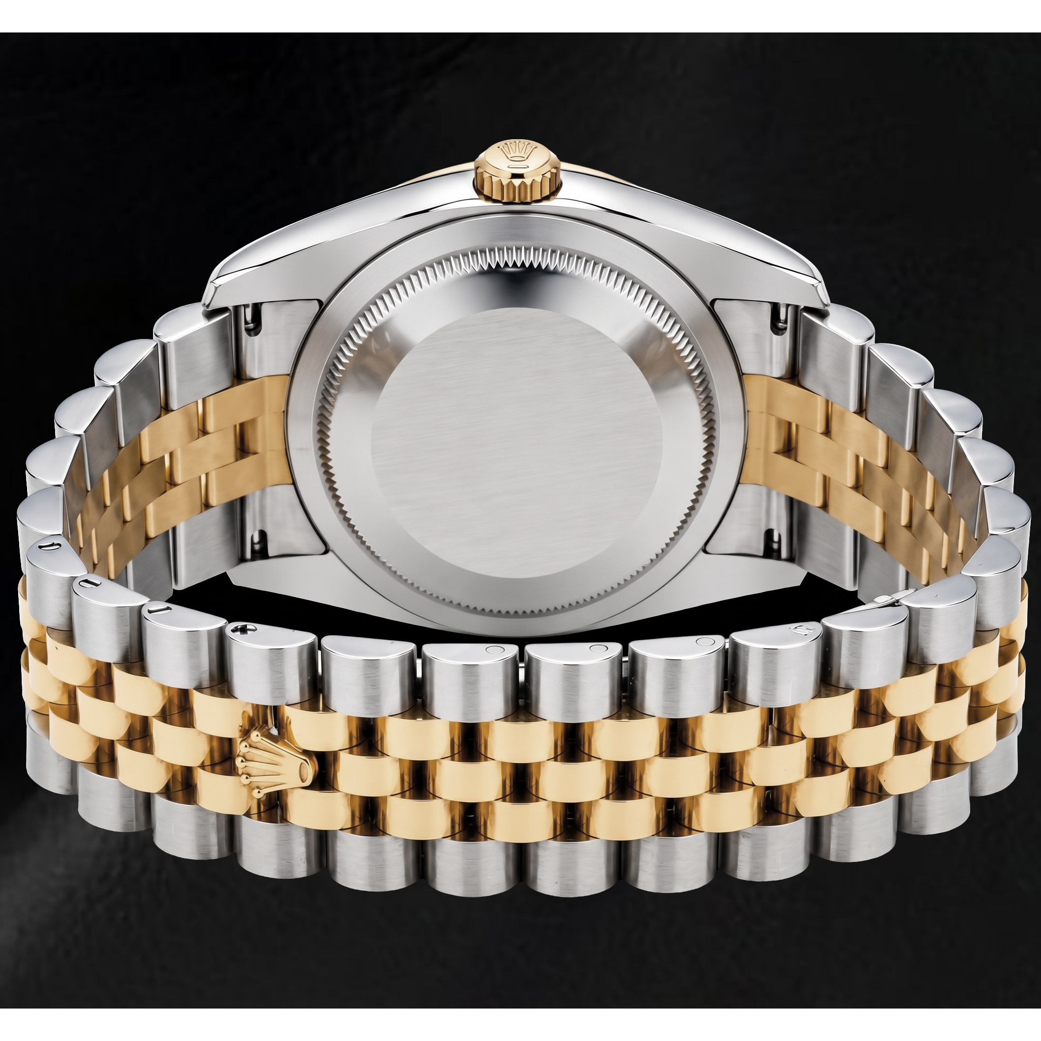 Rolex Datejust 116233 36mm Silver Diamond Dial Two Tone Watch
