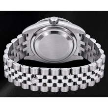 Rolex Datejust 116234 36mm Ice Blue Roman Diamond Dial Stainless Steel Watch