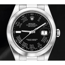 Rolex Datejust 116300 41mm Black Roman Dial Stainless Steel Watch