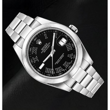 Rolex Datejust 116300 41mm Black Roman Dial Stainless Steel Watch