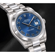 Rolex Datejust 116300 41mm Blue Roman Dial Stainless Steel Watch