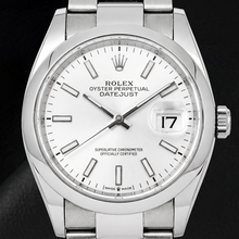 Rolex Datejust 126200 36mm Silver Luminous Dial Stainless Steel Watch